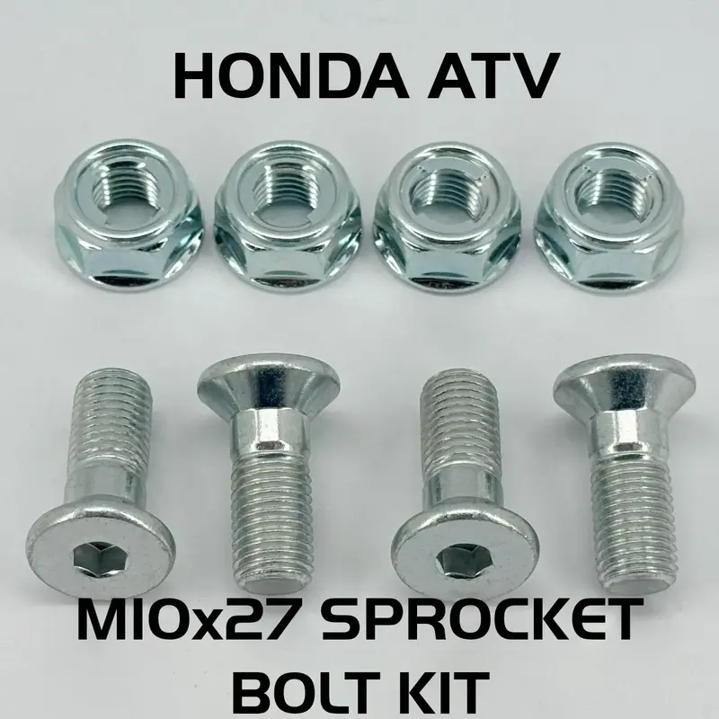 ATV SPROCKET BOLTS HONDA TRX250R FOURTRAX 86 ATC250R TRX 400EX 300EX 250X 400X