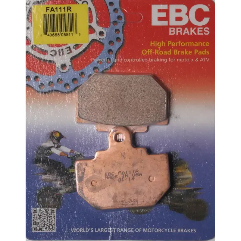 EBC R Series Long Life Sintered Brake Pads FA111R