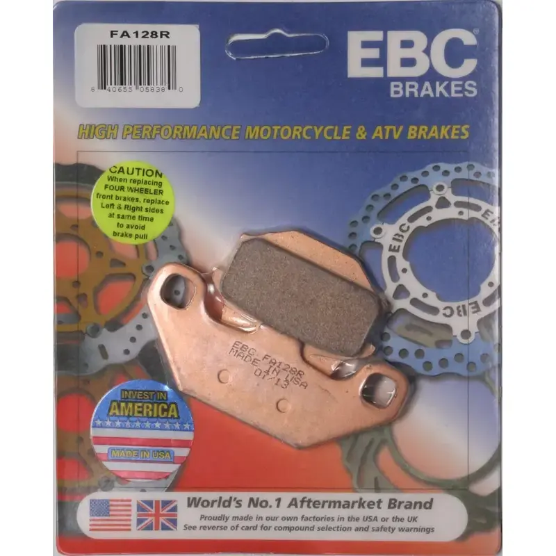 EBC R Series Long Life Sintered Brake Pads FA128R