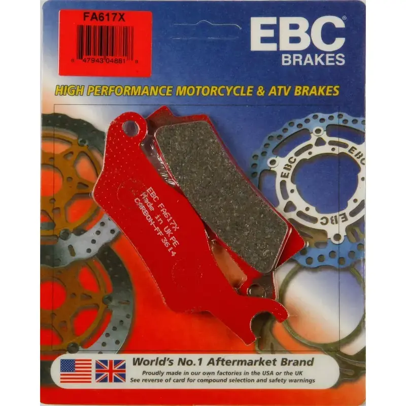 EBC X Series Carbon Brake Pads FA617X