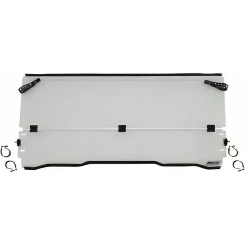 NEW MOOSE RACING 2317-0356 Full Folding Utility Vehicle Windshields