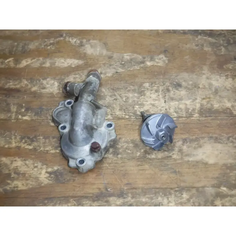 2012 Yz450f Water Pump Impeller Shaft Cover Cap Fins Coolant