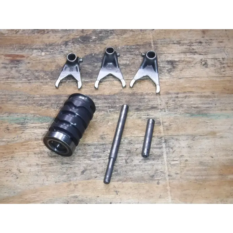 Yz125 Transmission Drum Forks Rod Rods Selector Rotor 1993