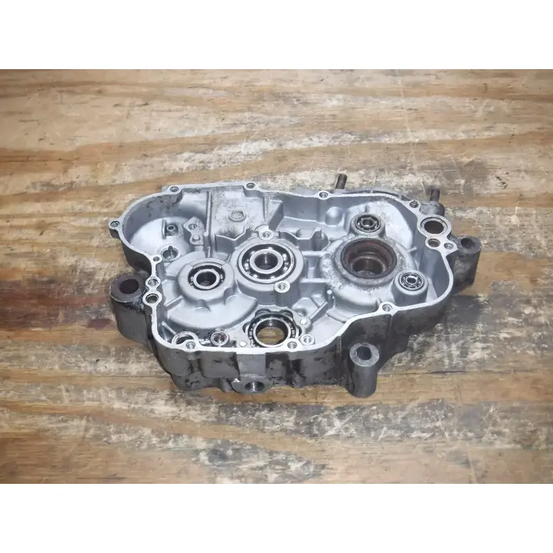 1990 Kx125 KawasakiRight Side Crank Case Crankcase Bottom End Kicker Side