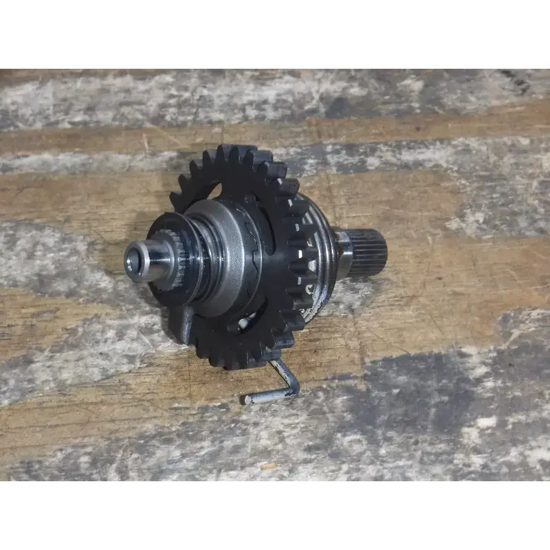 2011 Kx250f (B) Kawasaki Kick Start Shaft Kicker Drive Gear Assembly