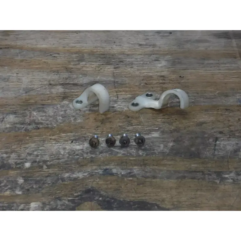 2008 Yz450f Rear Brake Line Holders Mounts Plastic With Screws