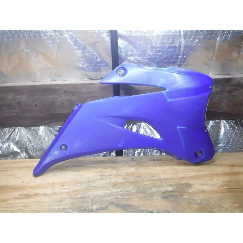 2008 Yz450f Right Side Front Shroud Fairing Blue Plastics Tank