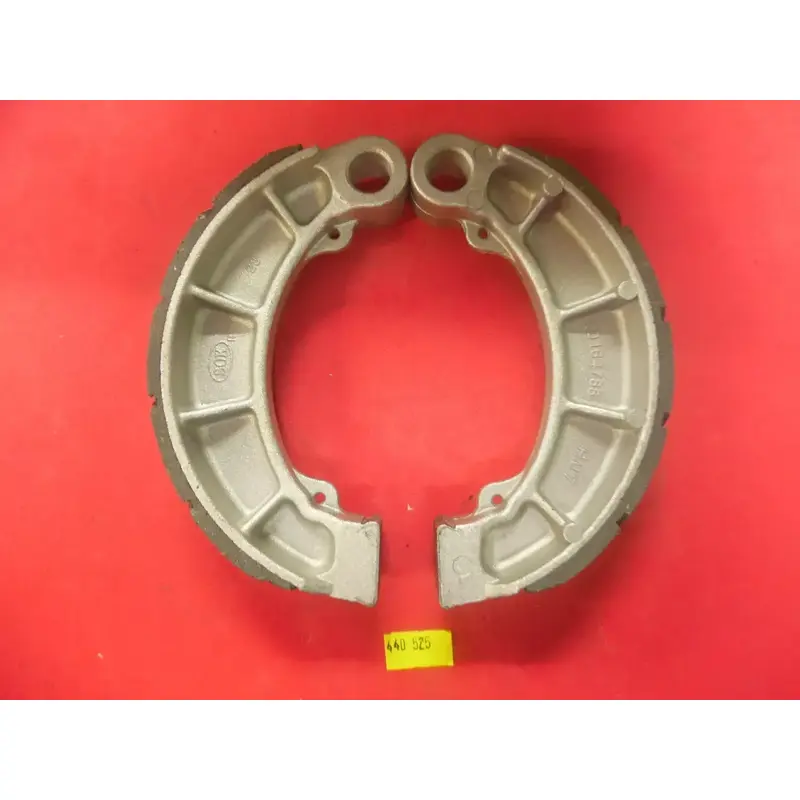 40-525 Emgo HONDA REAR ATV  BRAKE SHOES  351 NEW GROOVED