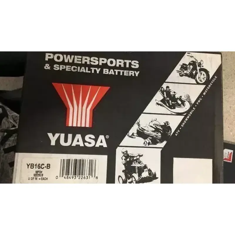 YUASA YUMICRON - YB16C-B - YUAM226CB CONVENTIONAL 12-VOLT DRY BATTERY