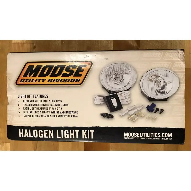 Mud Halogen Light Kit Moose Utility Division MDL01 TRX450R 400EX YFZ450R LTR450
