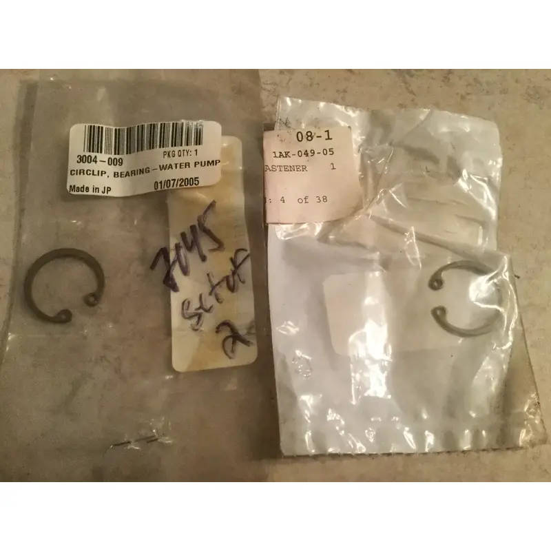 ARCTIC CAT OEM ATV SINGLE CIRCLIP BEARING-WATER PUMP EFI 3004-009 SET OF 2