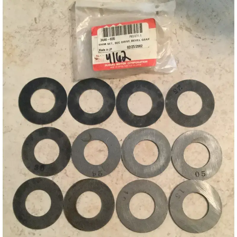 ARCTIC CAT OEM SHIM SET SECONDARY BEVEL GEAR OUTPUT 2005 ATV 250 4X4 3446-035