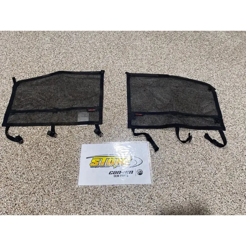 CAN AM FRONT WINDOW NETS X3 MAGNET OEM STOCK UTV 715006693