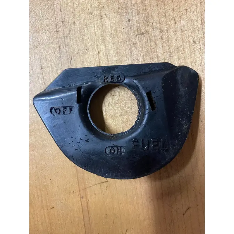 Honda TRX450R TRX450ER Fuel Mark Plate petcock indicator PLASTIC SHROUD ON OFF