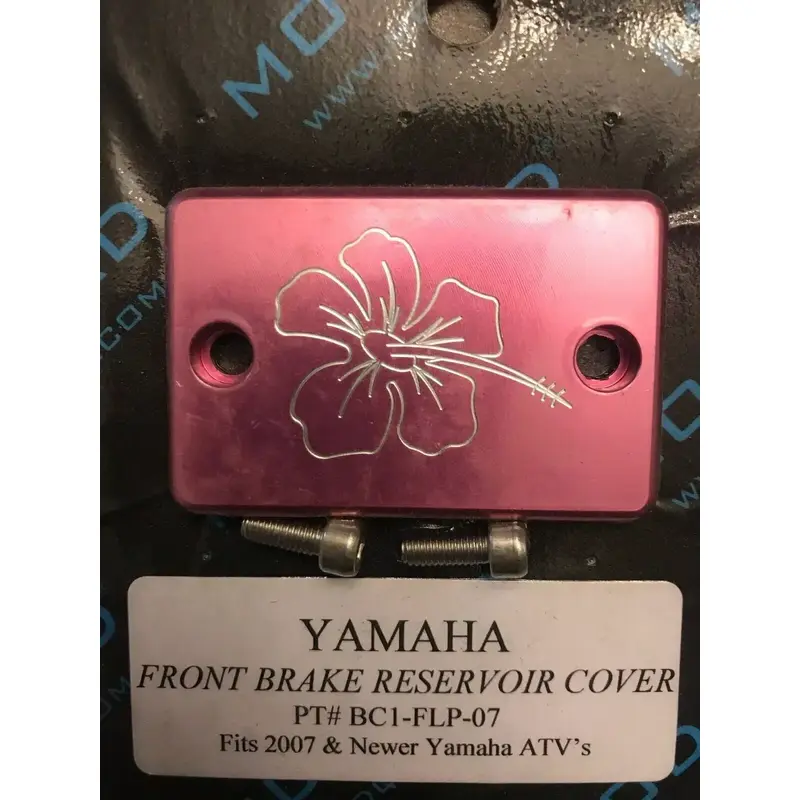 YAMAHA 07  YFZ450 YFZ BILLET FRONT MASTER CYLINDER COVER BRAKE RESERVOIR PINK