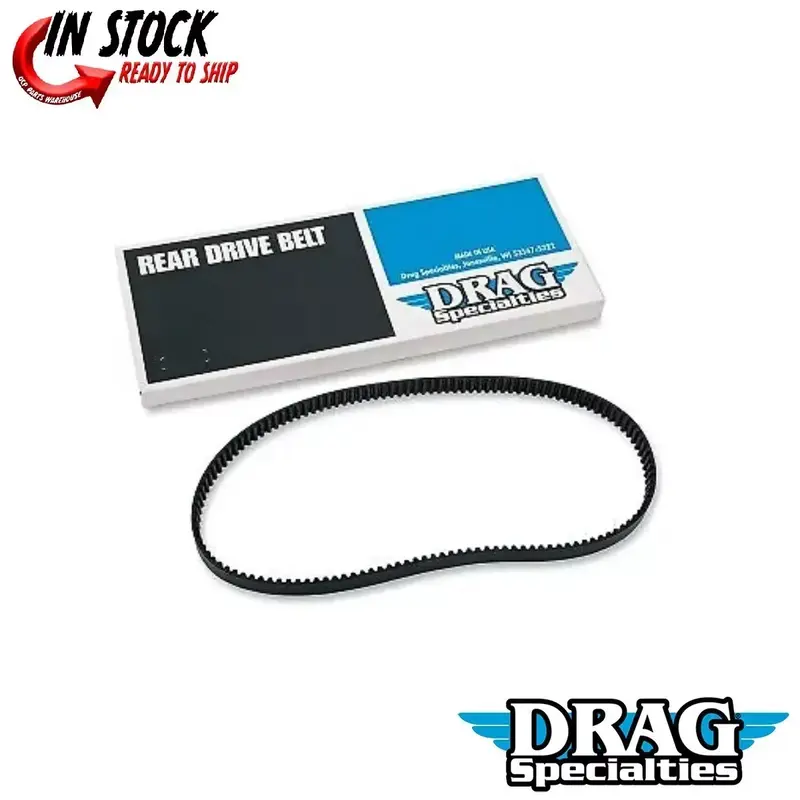 Drag Specialties 1204-0045 Rear Drive Belt 1" 130 Tooth