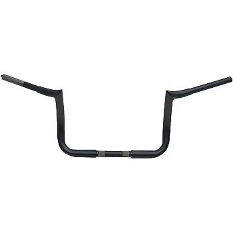 LA CHOPPERS LA-7352-10M Matte Black 1-1/4" Prime Ape Hangers 10" Handlebars