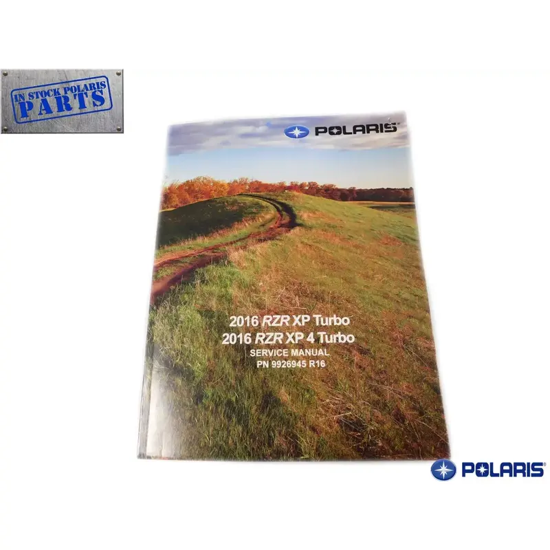 2016 16 Polaris RZR XP Turbo and xp 4 Turbo Genuine OEM Service Repair Manual
