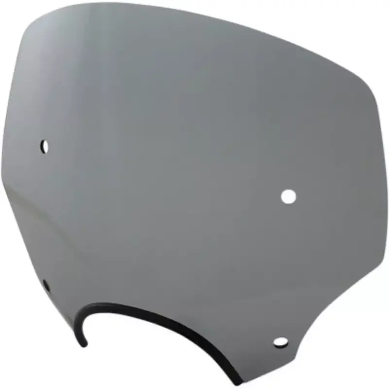 Memphis Shades El Paso 13" Black Smoke Sportshield Windshield for Motorcycles