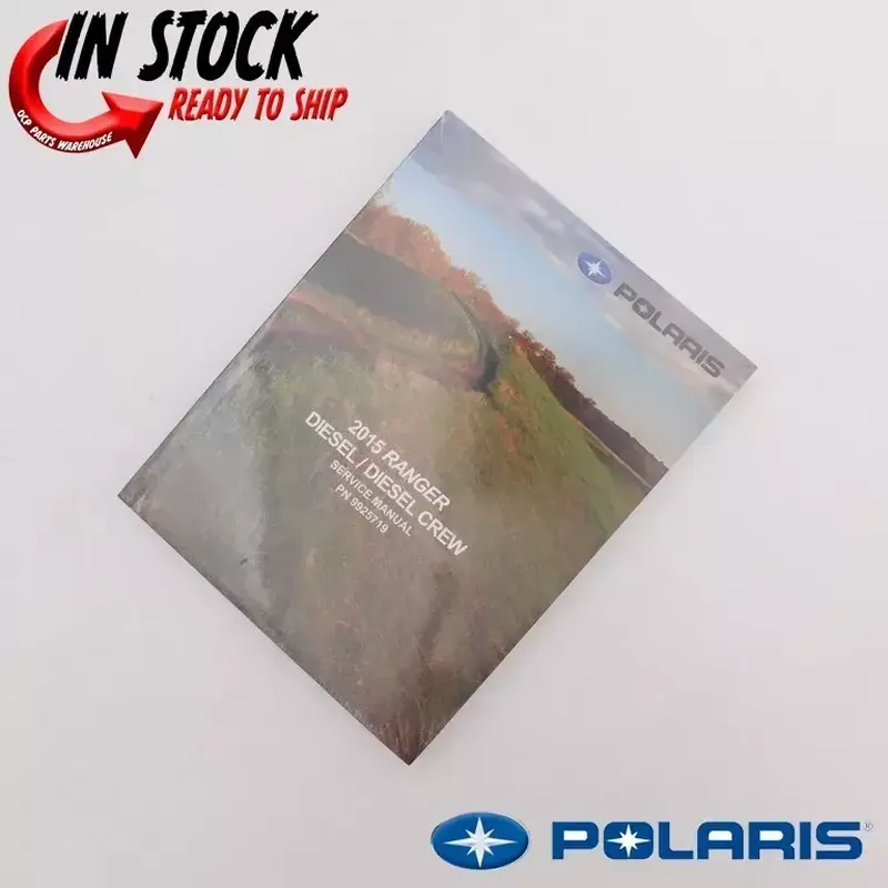 POLARIS SERVICE MANUAL BOOK 2015 RANGER DIESEL / DIESEL CREW OEM NEW GENUINE