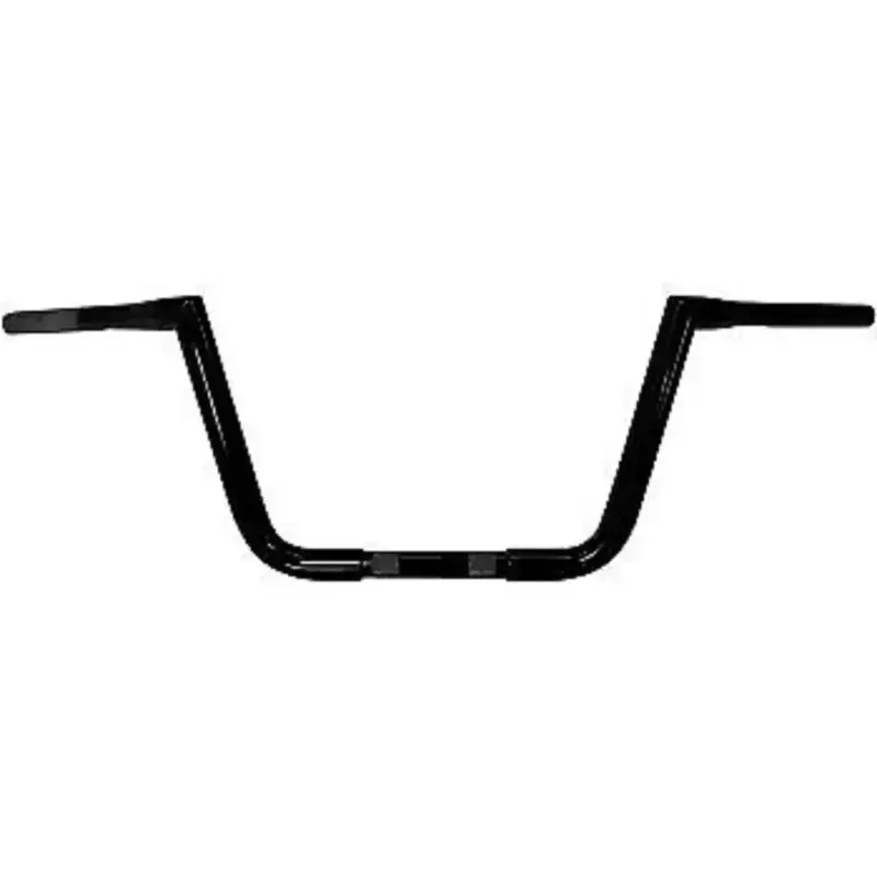 LA CHOPPERS LA-7360-10B Black 1-1/4" Twin Peaks Handlebars 10" Ape Hangers