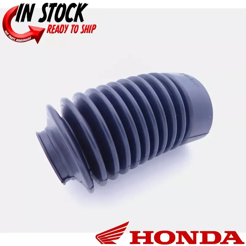HONDA ATC 250ES BIG RED ORIGINAL BLACK FORK BOOT  GUARD  COVER 1985-1987