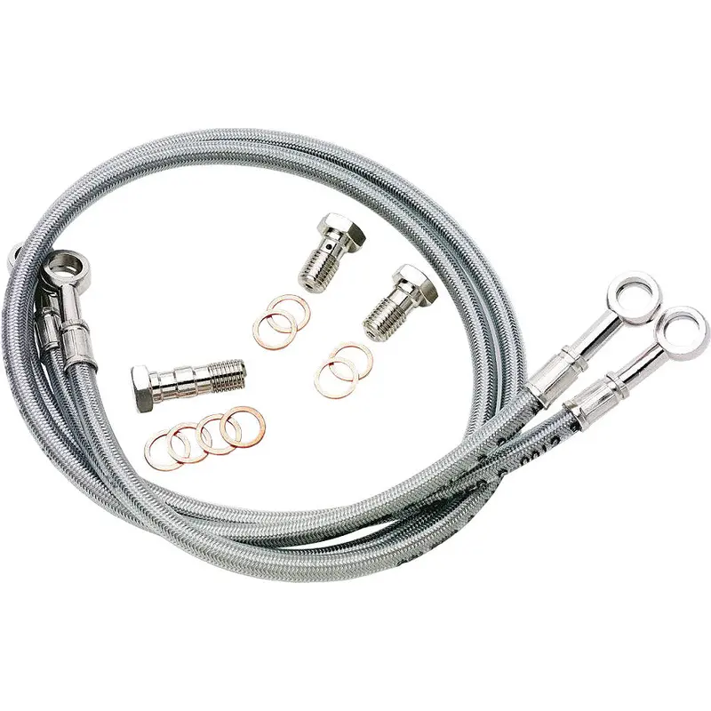 GALFER BRAKE LINE REAR SILVER TRIUMPH FK003D676R