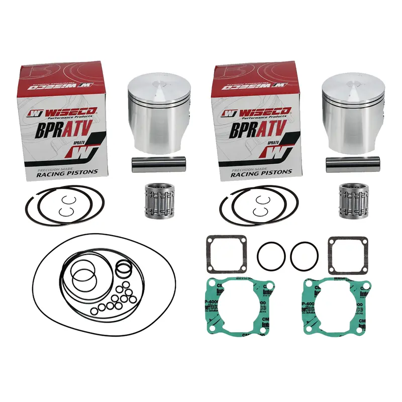 Yamaha Banshee 350 64.50mm Wiseco Pistons Piston Set Cool Head O-Ring Gasket Kit