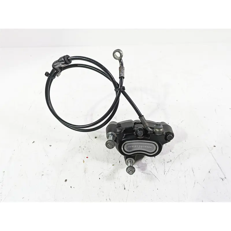 2013 Harley FXDWG Dyna Wide Glide Front Brake Caliper + Line - Read 41300001