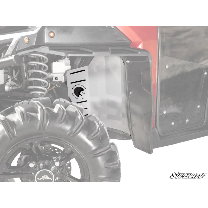 SuperATV Inner Fender Guards for Polaris Ranger XP 900 (2013-2019) - Gray