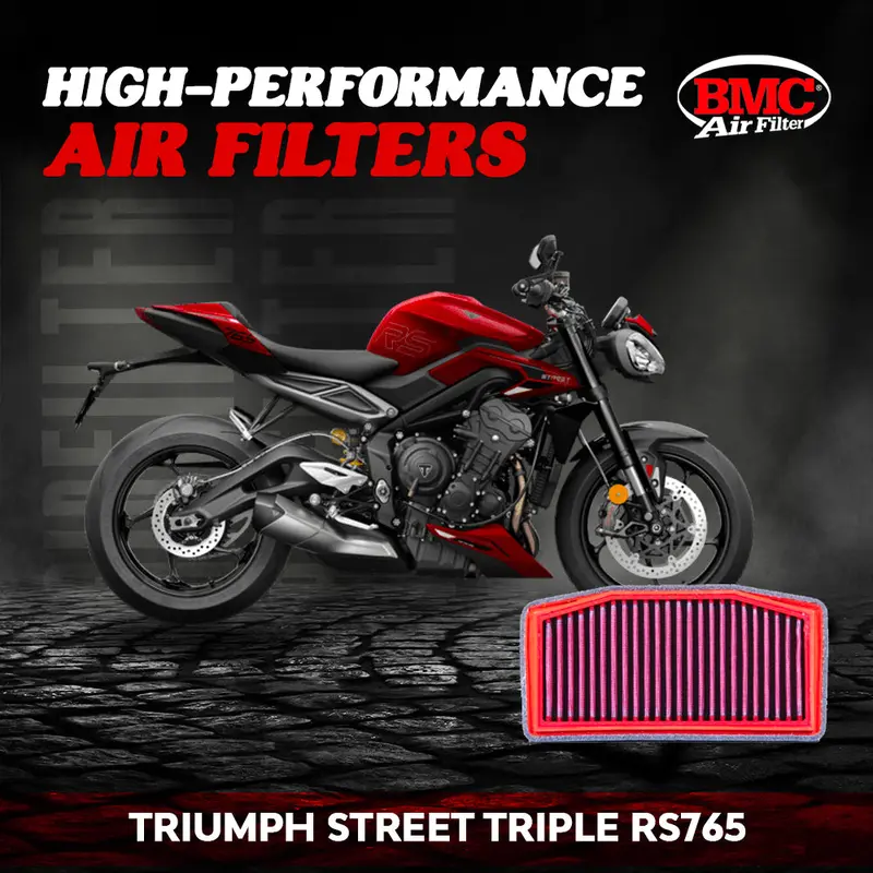 BMC RACE AIRFILTER FOR STREET TRIPLE RS765