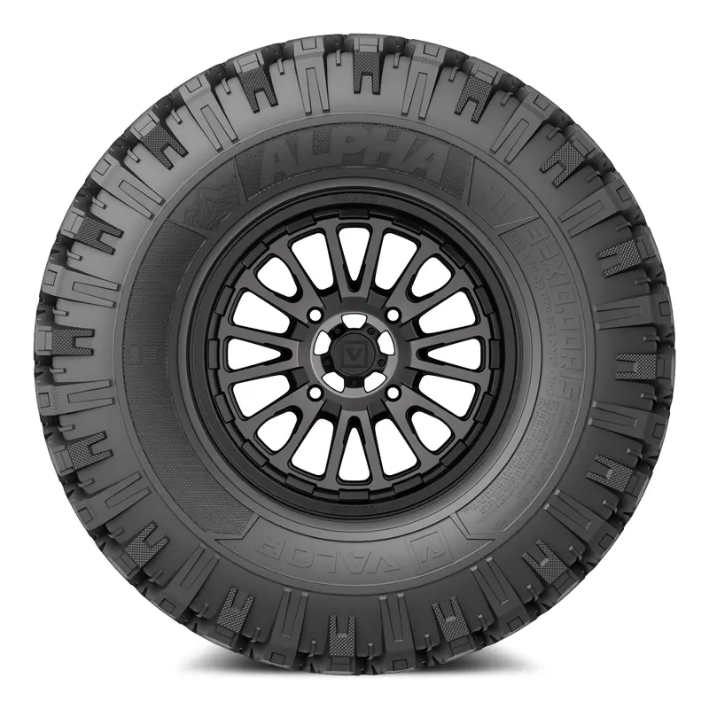 V14 DT 4x137 on Alpha H1 30x9.5R14