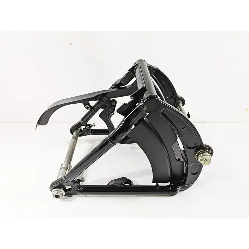2009 Harley FLSTSB Cross Bones Rear Swing Arm Swingarm + Axle 47573-11BHP