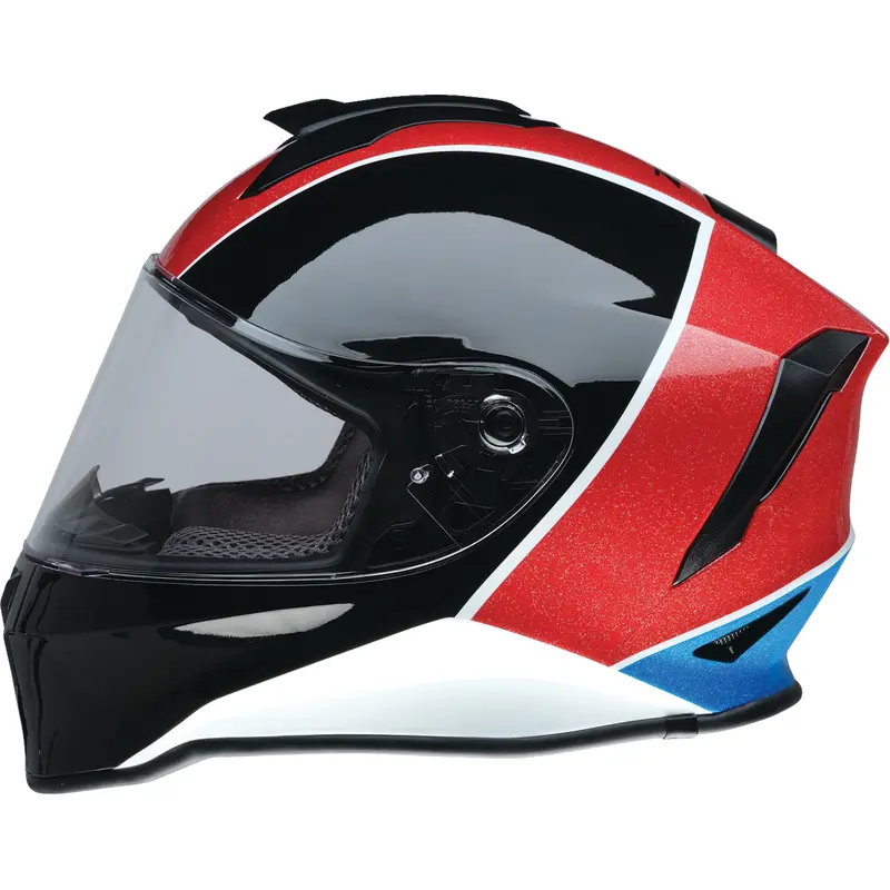 Z1R Youth Warrant Snow Helmet - Fresh Pow - Red/White/Blue - Large 0122-0134