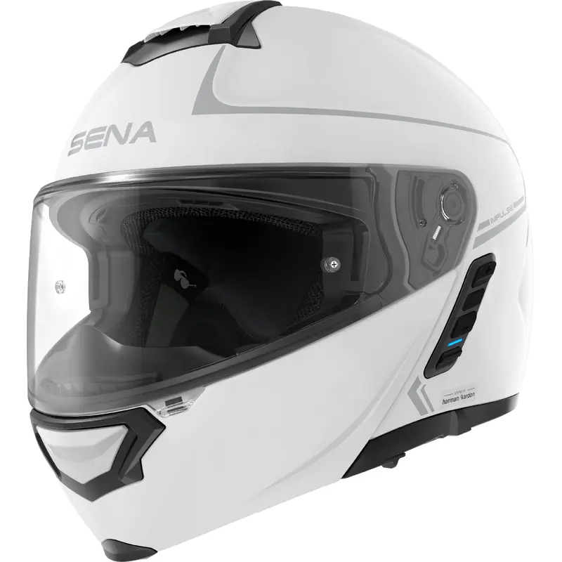 Impulse Flip Up Helmet Gloss White Xl