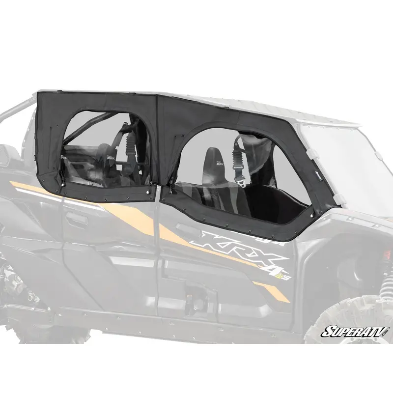 SuperATV Kawasaki Teryx KRX 4 1000 Soft Cab Enclosure Upper Doors