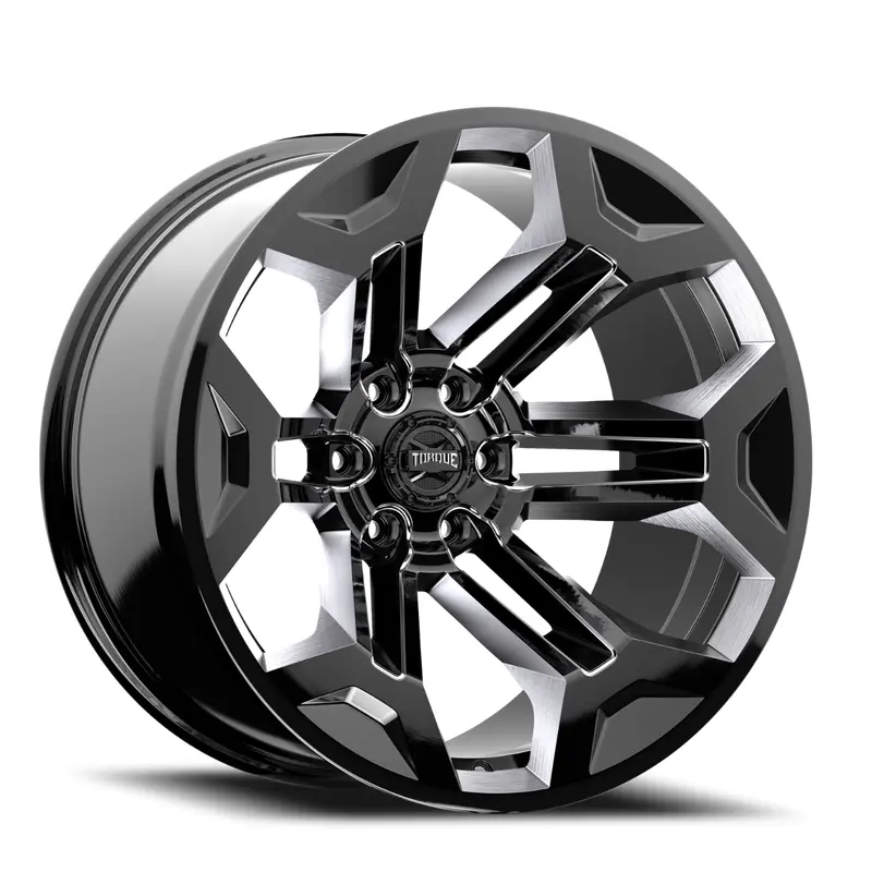Rough Country | Torque Pulse | Gloss Black | 20x9 | 6x5.5 | -12mm | TW405C-20908333-12