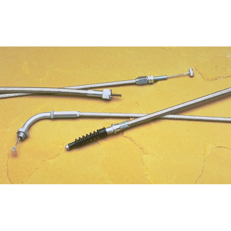 MOTION PRO Throttle Cable - Pull - Honda - Stainless Steel 62-0302