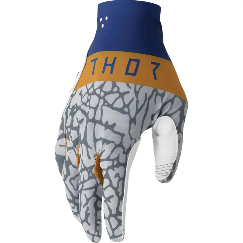 THOR SPORTMODE Bravo Gloves - Navy/Copper - Large 3330-8239