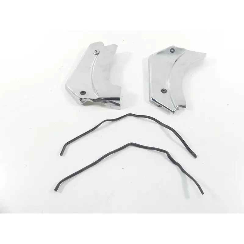 2001 Moto Guzzi California Sp 1100  Front Frame Chrome Neck Cover Set GU03979140