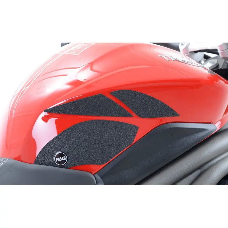 R&G Racing Clear Tank Traction Grip For 2011-2012 Triumph Speed Triple