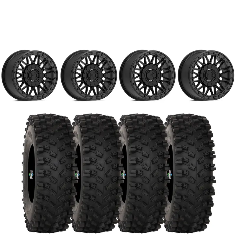 VALOR V08 BEADLOCKS ON SYSTEM 3 ATX470 TIRES