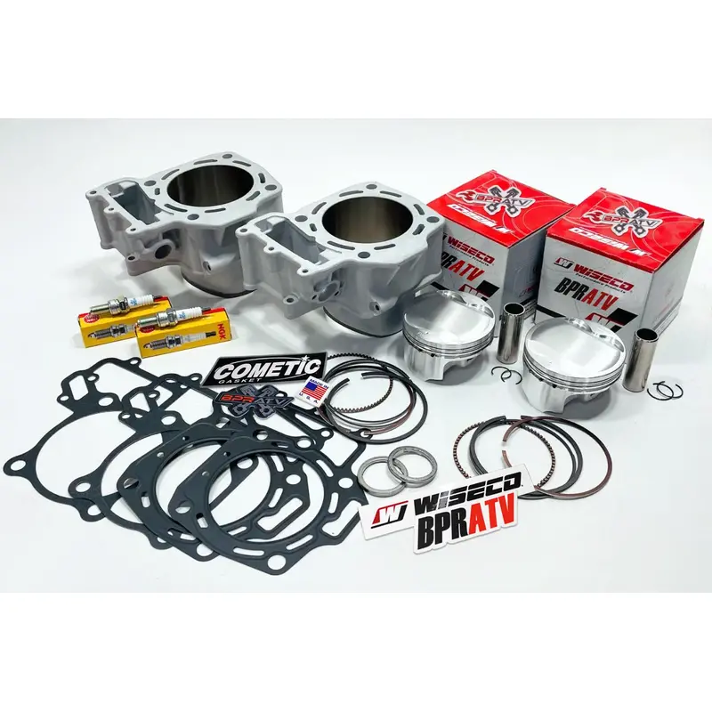 05-06 Arctic Cat 650 4x4 V2 80mm Cylinder Wiseco Piston Top End Rebuild Cometic