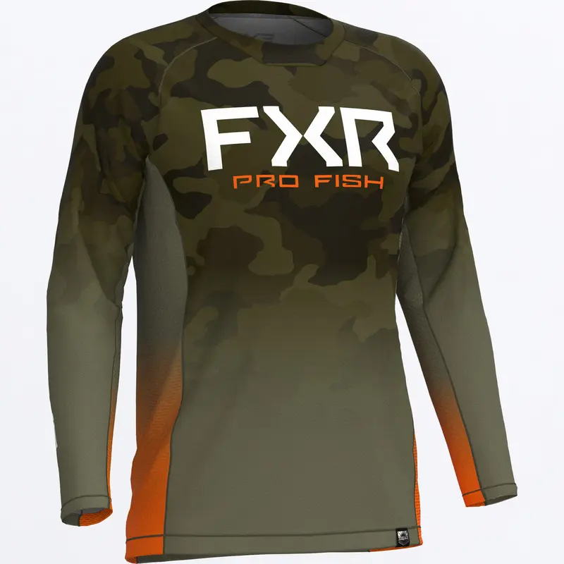 DERBY CAMO AIR UPF LONGSLEEVE