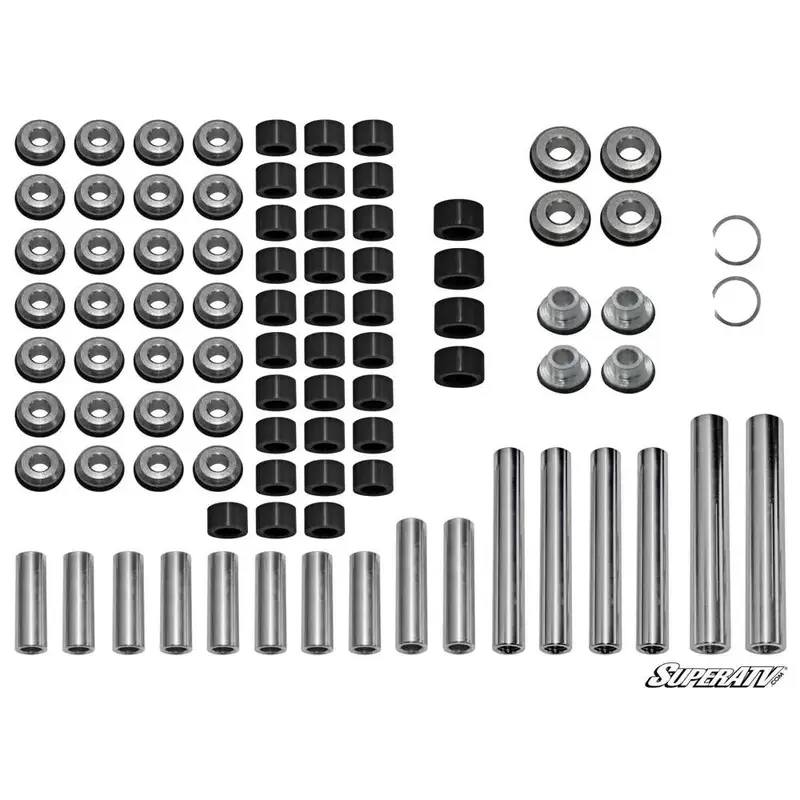 A ARM BUSHINGS FRONT & REAR POLARIS RZR XP 900, SUPER ATV, AAB-P-RZR900-K4-001