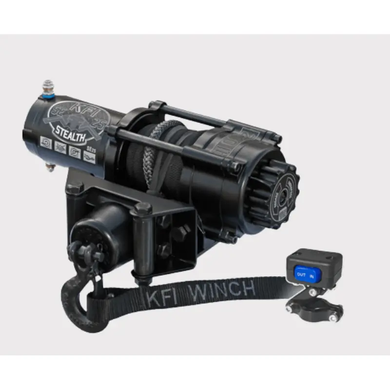KFI Stealth Winch 4500lbs - Synthetic Cable