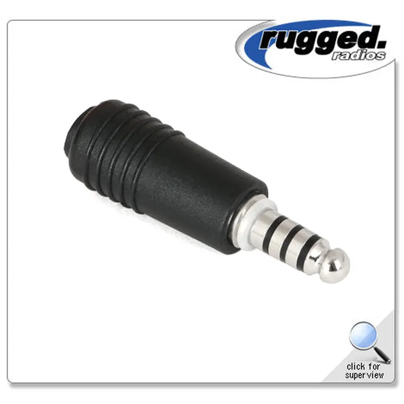 Non Dura-Link Cable Plug for All 4C OFFROAD Jacks by Rugged Radio