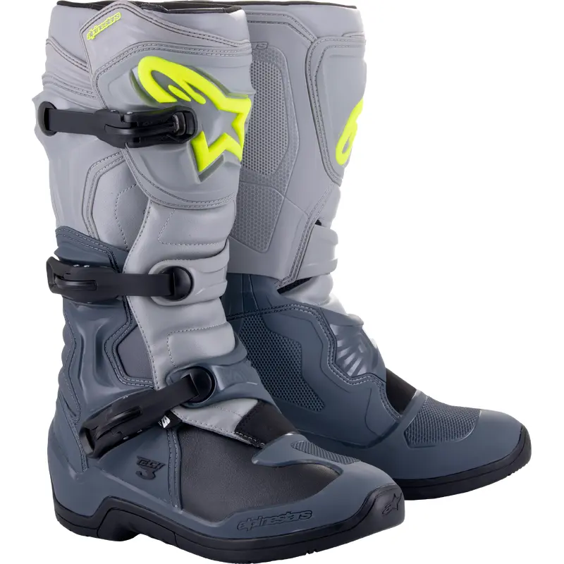 Tech 3 Boots Dk Grey/Lt Grey/Blk Sz 8
