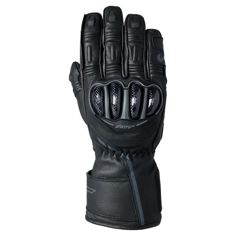 RST S1 CE LEATHER WATERPROOF GLOVE [BLACK]