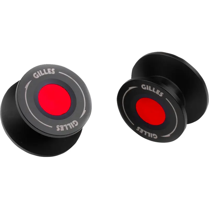 GILLES TOOLING Swingarm Spool - Red PSA2-M6-R